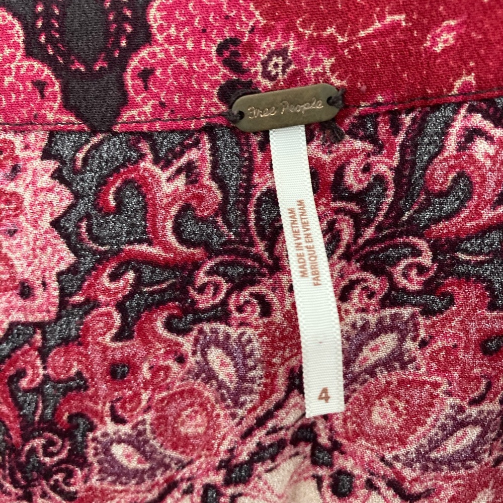 Zara skirt/ paisley